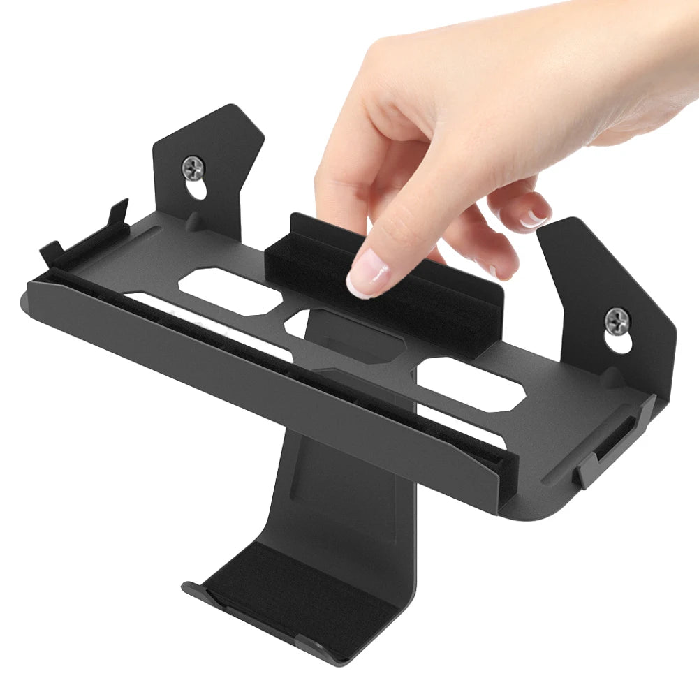 NS2 Oled Metal Wall Mount Bracket Hollowed Organizer Shelf Base Game