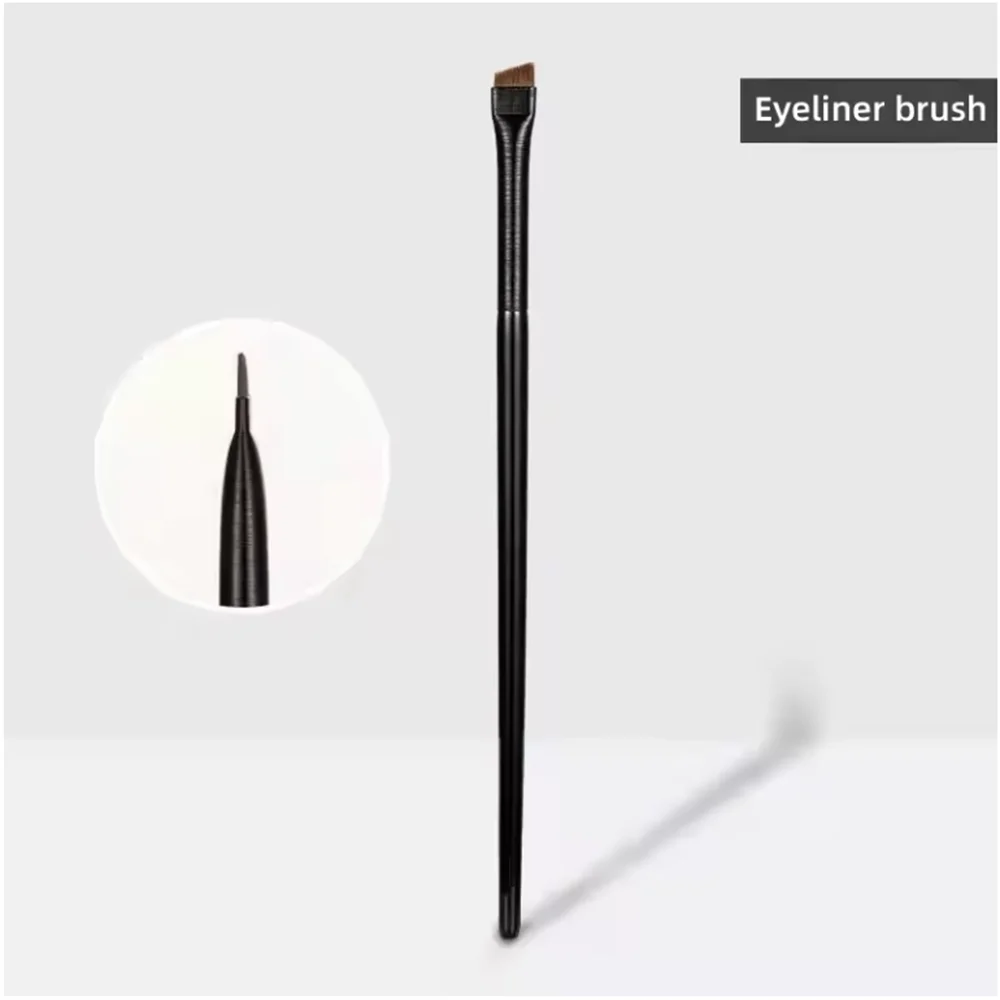 New 2 pieces eyebrow contour brush eyebrow eyeliner brush portable small angle eyebrow brush female makeup tool Zpaxo