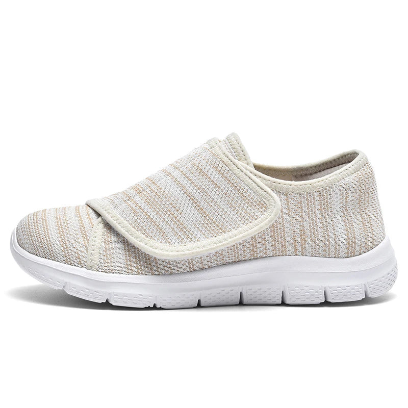 Spring Summer Mesh Lightweight Breathable Velcro Women's Casual Shoes Zpaxo