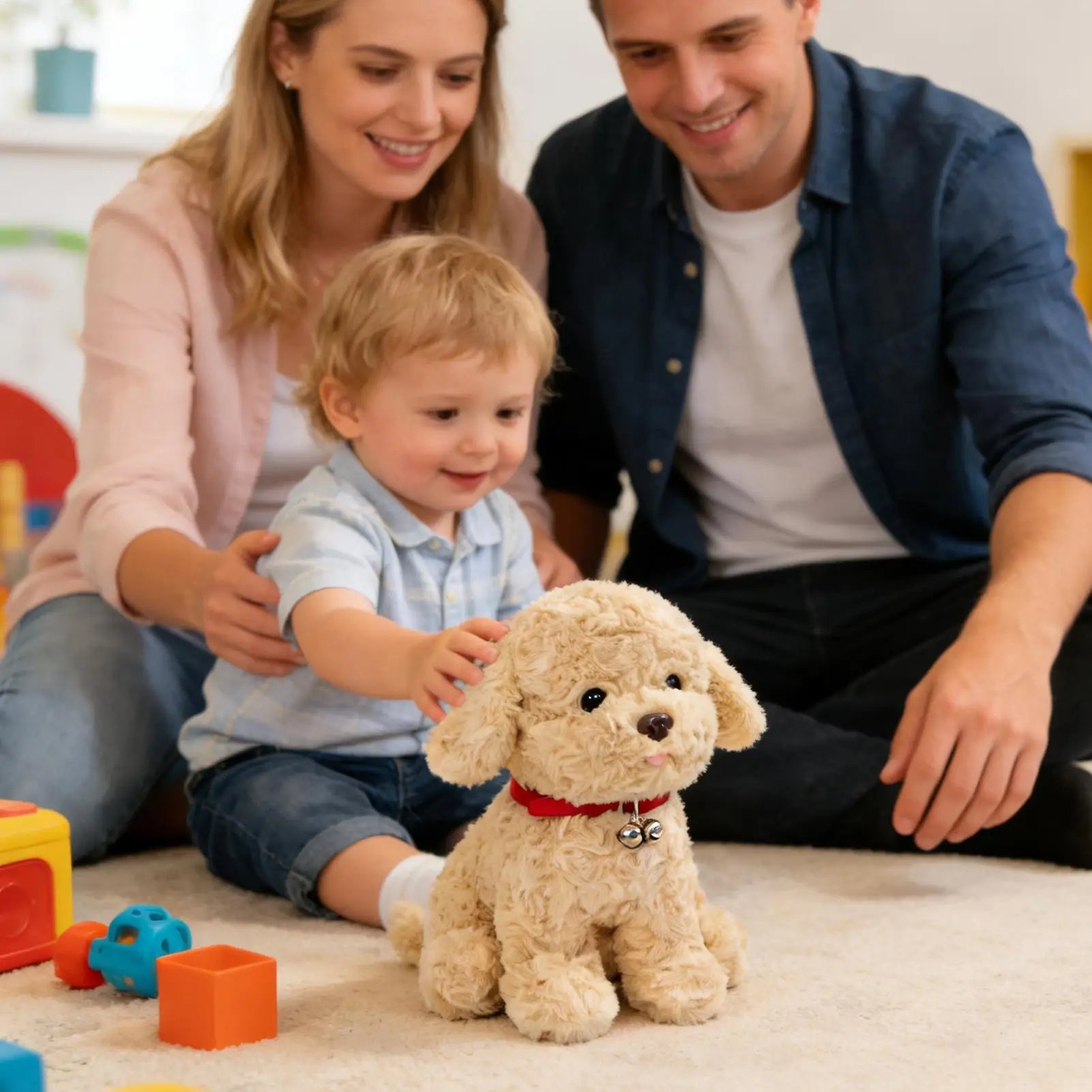 Plush Robot Puppy Walking Talking Interactive Animal Dog Realistic