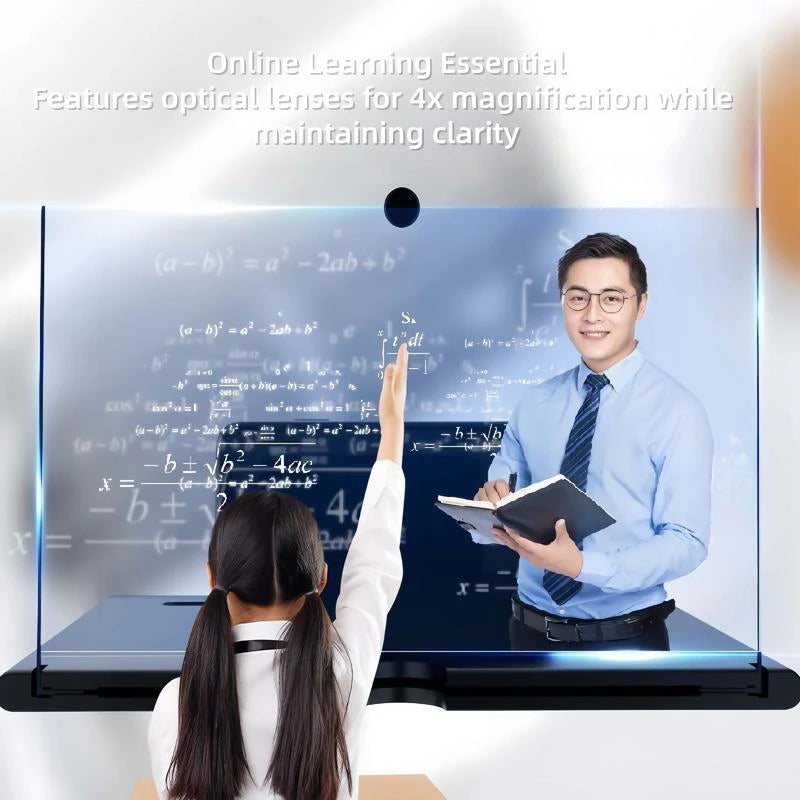 12"Mobile Phone Magnifier Easy TV Viewing Orientation Landscapes Use Eye Protection Full-Screen Mobile Phone Magnificate Zpaxo