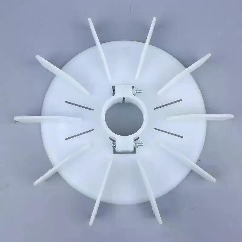 Motor Fan Blade Adjustable Motor Cooling Fan Impeller Motor Fan Vane High Temperature For Hydraulic Motor Accessories Zpaxo