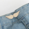 Jeans Button Adjustable Clips Pant Skirts Waist Tightener Buckle Snap
