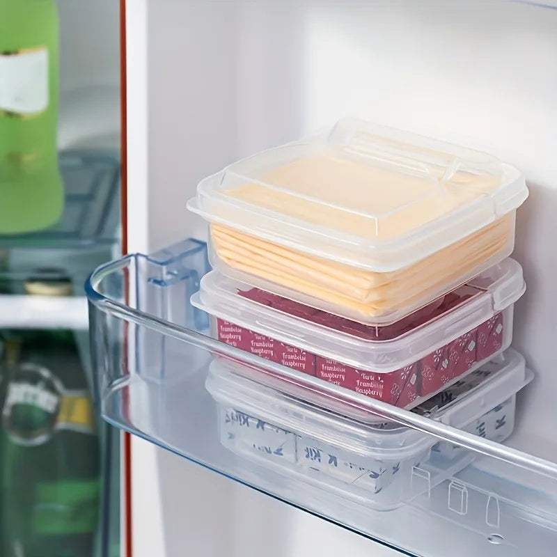 Refrigerator Cheese&butter Storage Box Flip-top Lid Food-grade