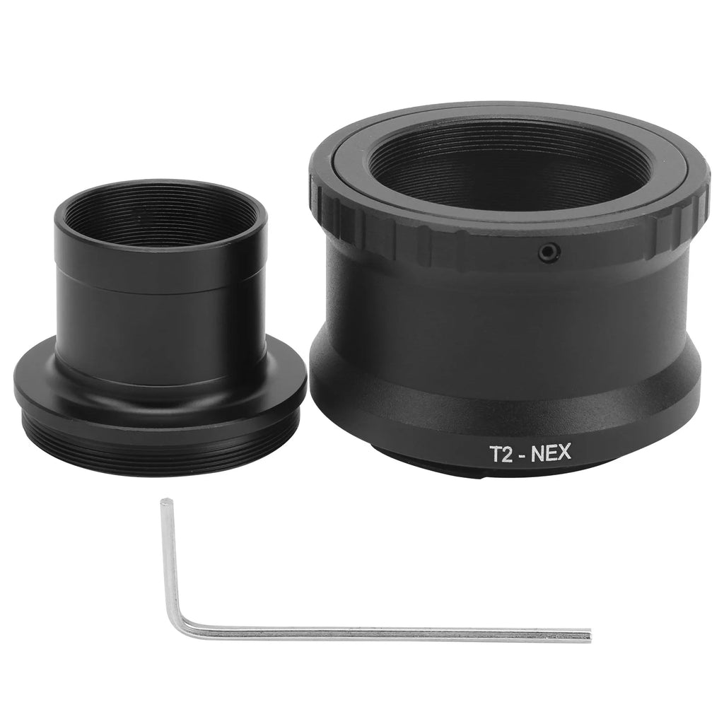 Astronomical Telescope T Mount Tube Adapter E Mirrorless Camera Metal