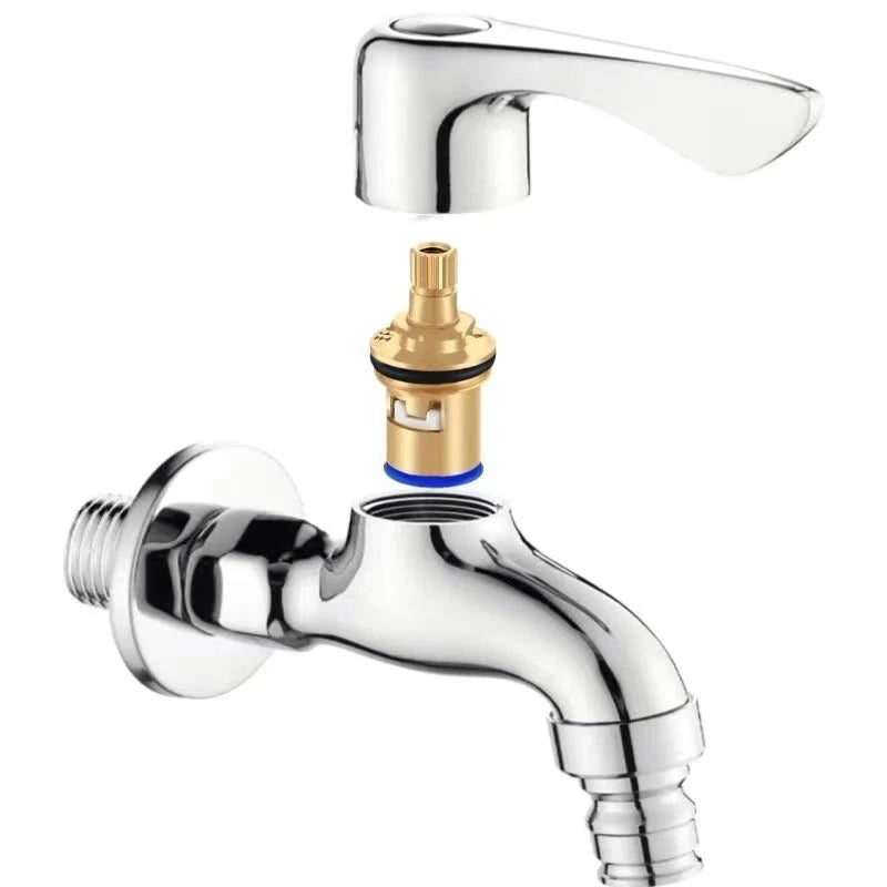 Faucet Valves Replacement Universal Tap Valve Brass Cartridge Inner Zpaxo