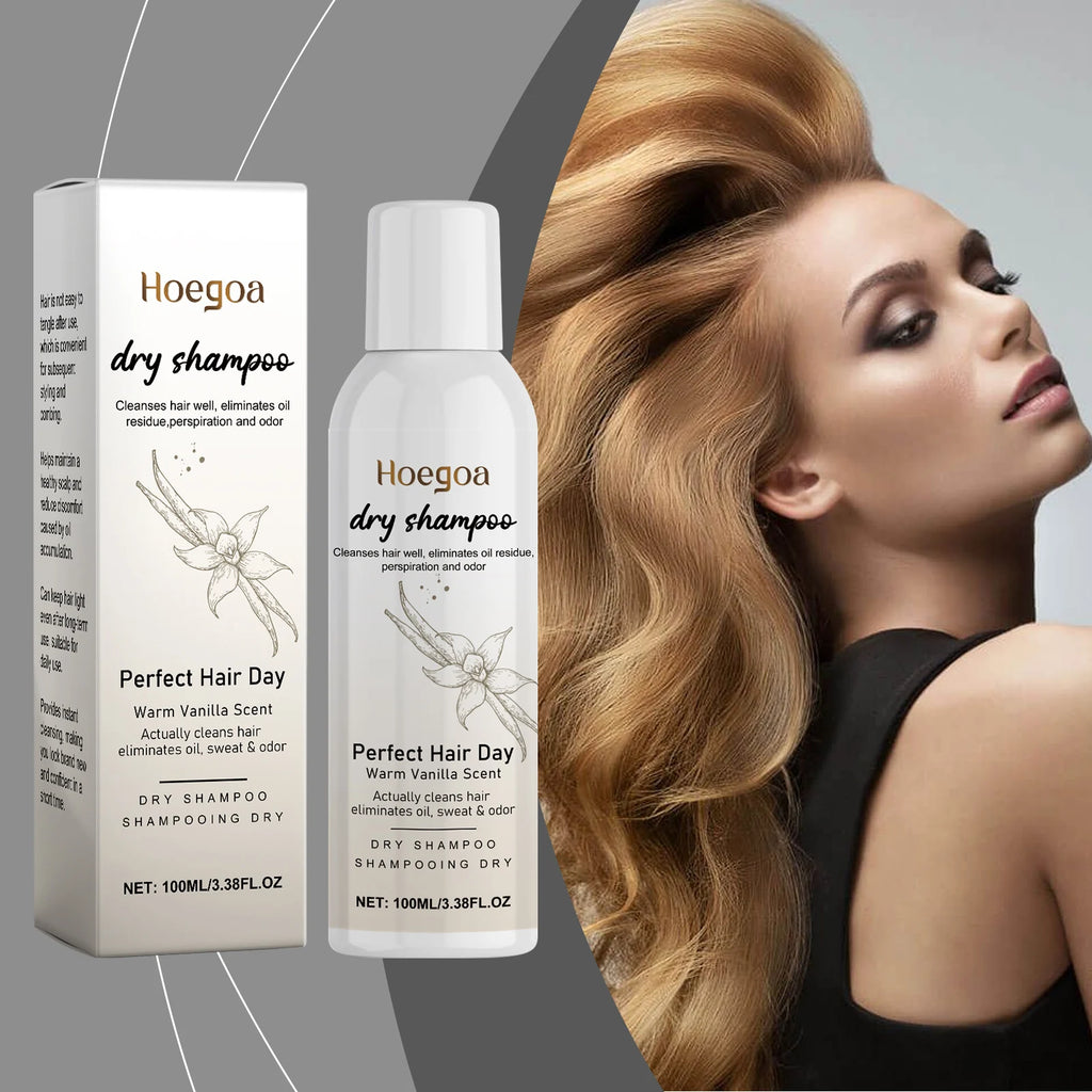 Vanilla Dry Shampoo Spray: Mild Dry Shampoo for Hair Repair, Taming Frizz, Adding Volume & Easy Hair Styling Zpaxo Default Title