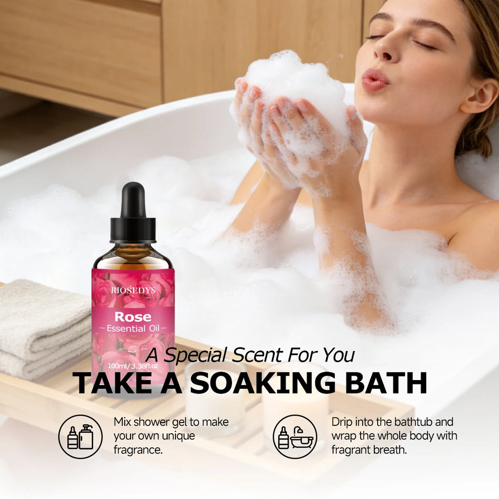 ROSE ESSENTIAL OIL is a moisturizing and nourishing massage oil suitable for skincare, fragrance, massage, and all skin types. Zpaxo