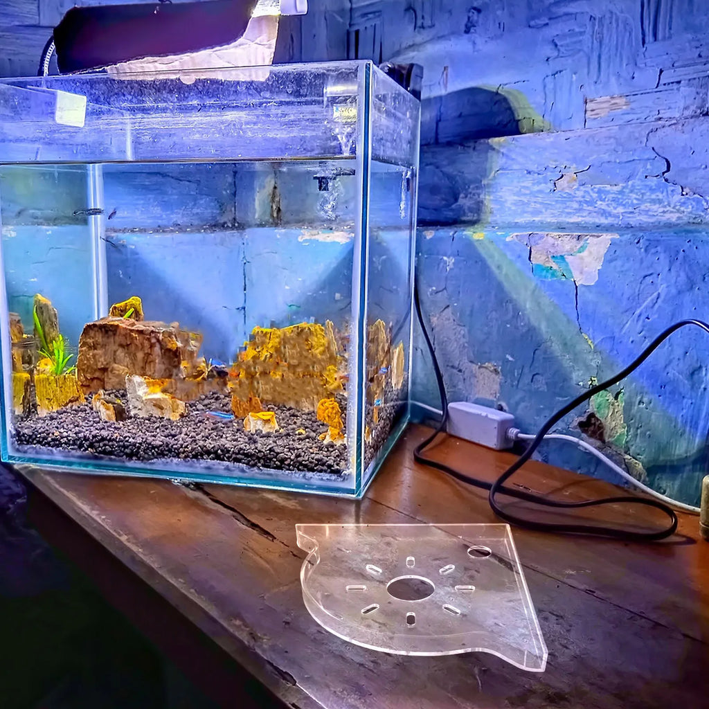 Corner Stand Aquarium Fish Tank Multifunctional Triangle Storage