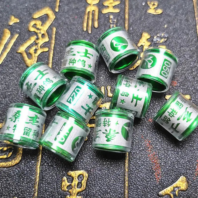 Custom Pigeon Rings Name Phone Number Aluminum Inner Diameter Bird