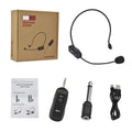 KEBIDUMEI Head-mounted Microphone Mic Wireless Lavalier Amplifier