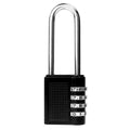 Zinc Alloy Padlock Digit Locker Lock Weatherproof Lock Americanism Outdoor Mechanical Lock For School Gym Locker/FenceHasp Secur Zpaxo B117mm