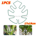 1-4 PCS Plant Fixing Clamp Flexible Plant Stem Golden Support Clips Adjustable Garden Fixator for Hydroponic & Indoor Plants Zpaxo Green-1pcs