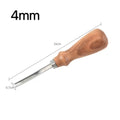 Practical Leather Craft Edge Beveler Skiving Beveling Cutting Diy Handmade Cutting Hand Trimming Leather Craft Tools Zpaxo 4 mm