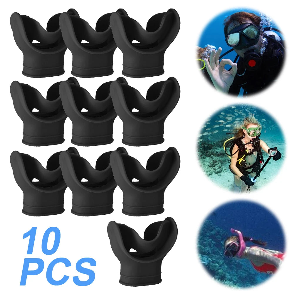 Scuba Diving Second Stage Silicone Mouthpiece Cover Octopus Holder