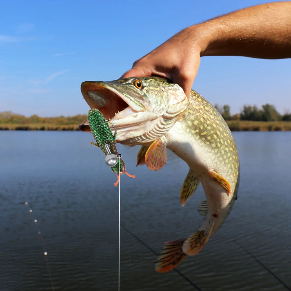 Soft Fishing Lures Slow Sinking Artificial Bee Potato Lure Baits