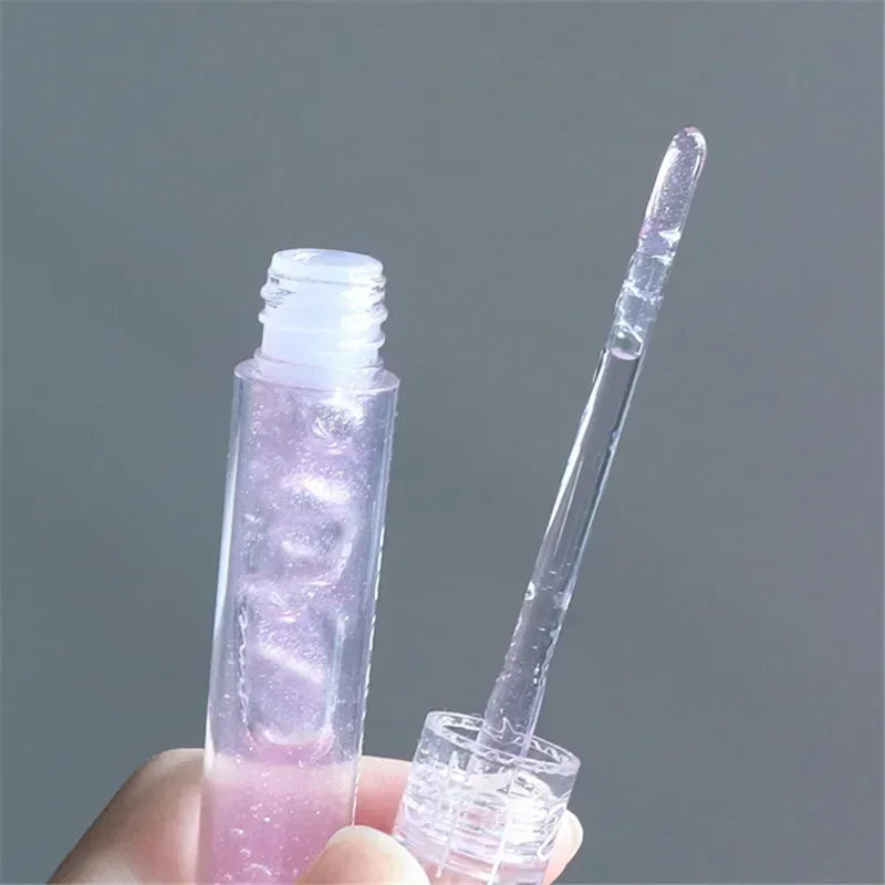 Mirror Water Lip Gloss Transparent Glass Oil Waterproof Lasting