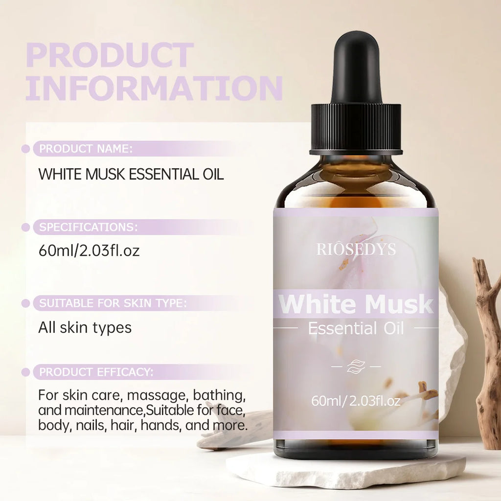WHITE MUSK Essential Oil Has Deep Nourishing Moisturizing Effects Zpaxo