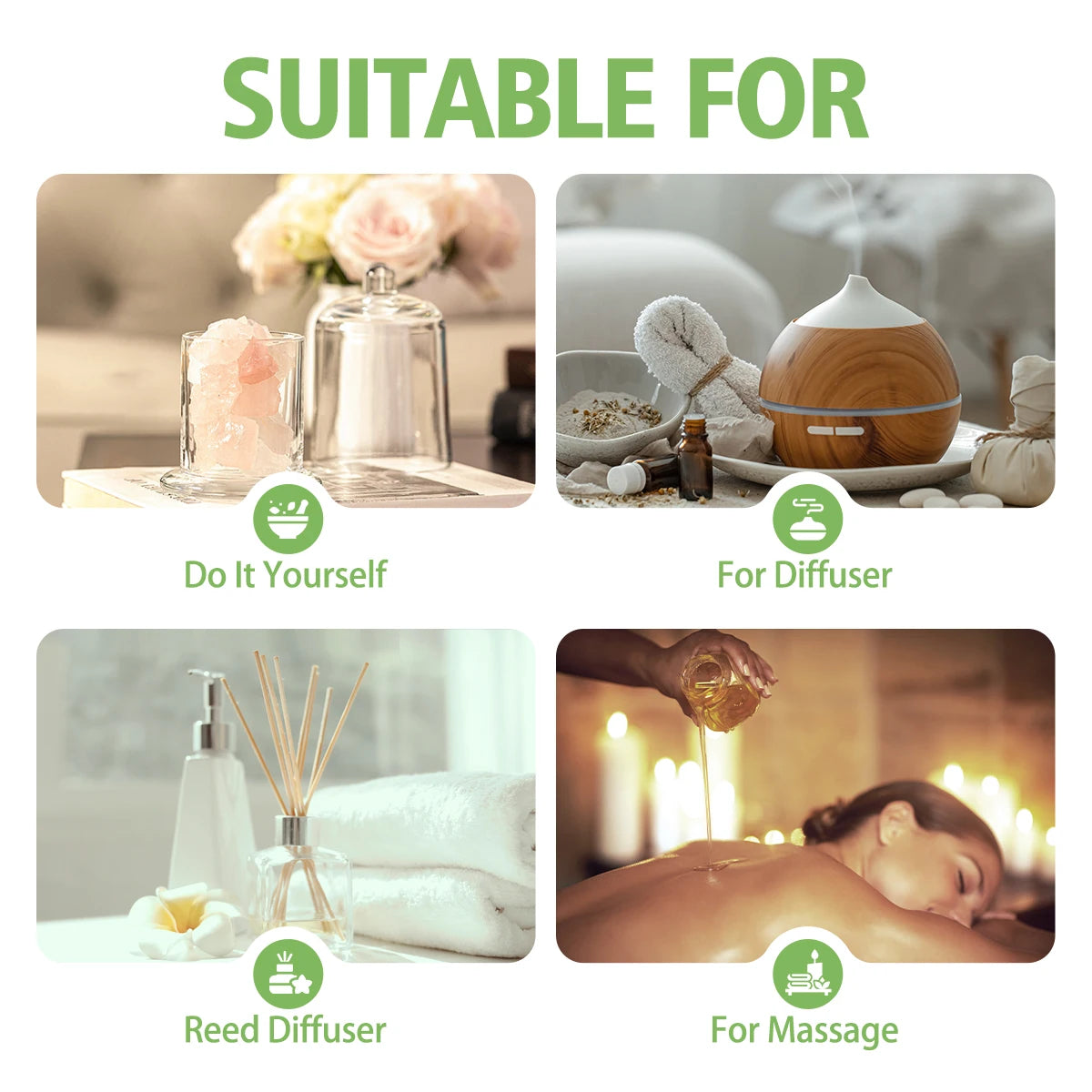 30ml Basil essential oil moisturizing aromatherapy suitable for aromatherapy candles car humidifier Zpaxo