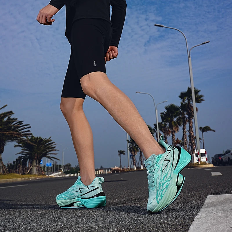Men's Casual Sneakers Luxury Trainer Shoes Breathable Race Running