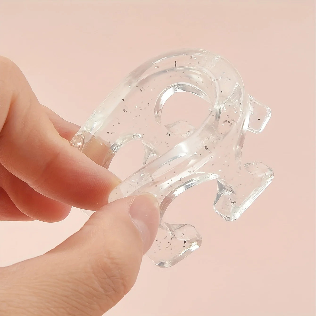 2pcs=1 Pair Soft Silicone Nail Dividers for Foot Comfort Support - Transparent Toe & Finger Splitters with C-Shaped Cutouts, Odo Zpaxo