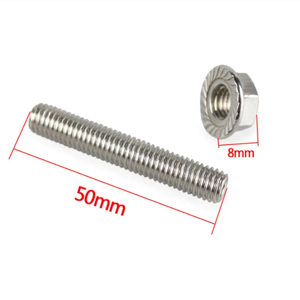 Stainless Steel Exhaust Manifold Bolt Strength Corrosion Resistance Zpaxo