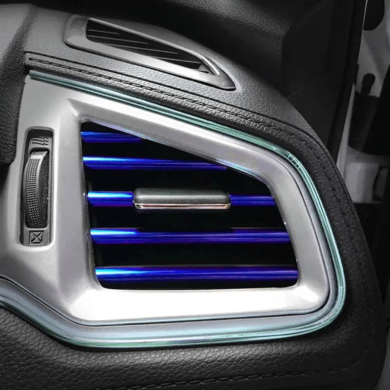 Car AC Vent U-Shape Trim Strips – Interior Moulding Decor 10/20pcs