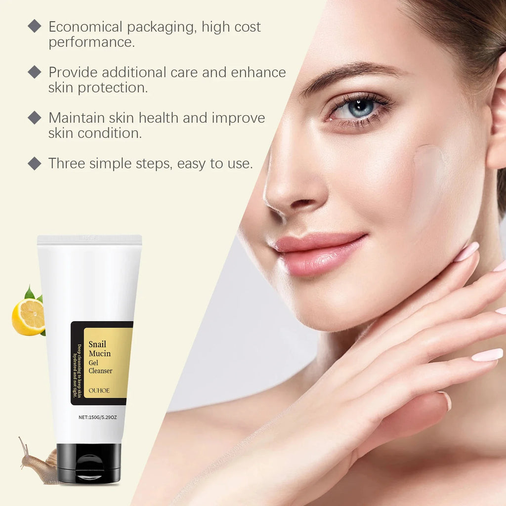 Precious Snail 96 Mucin Power Essence/Cleanser/Cream Moisturizing Smoothing Nourishing Firming Skin Cosmetics Facial Skin Care Zpaxo