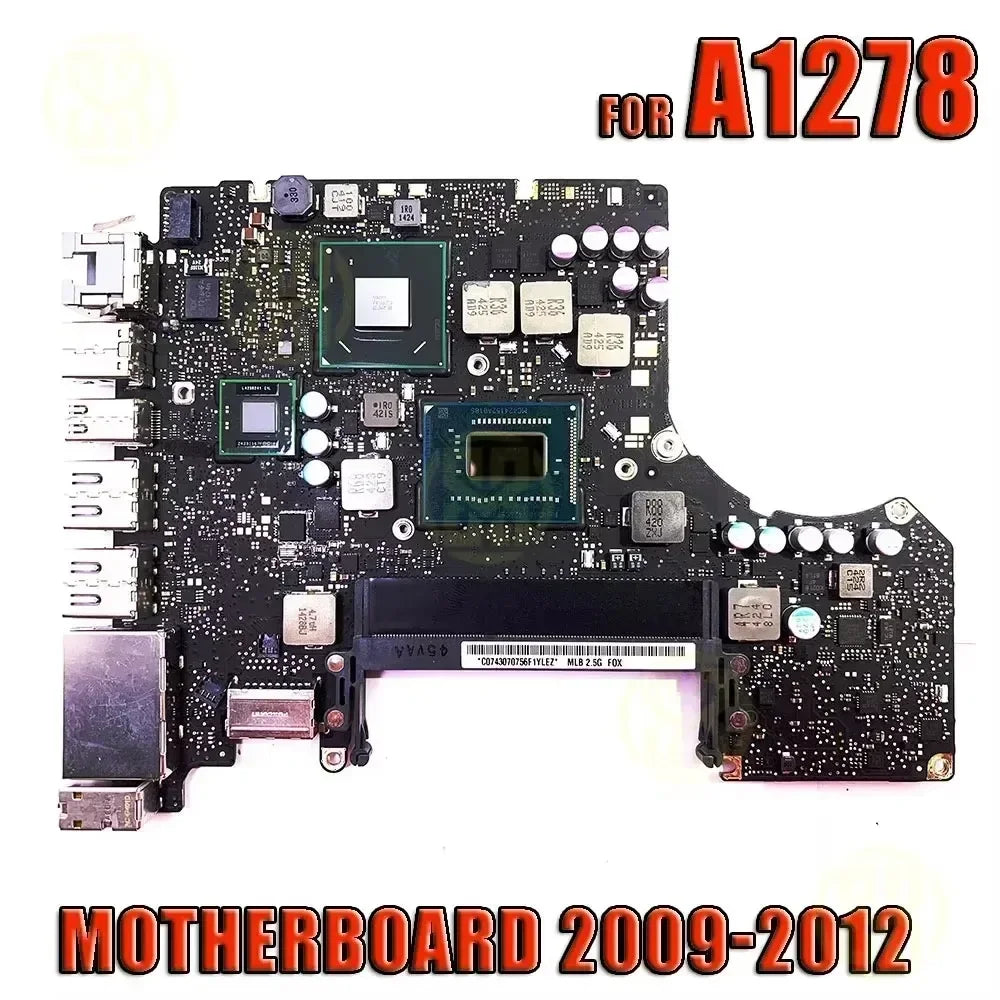 Macbook 13 A1278 Logic Board Motherboard I5 2 5GHz I7 9GHz 820-2327-A