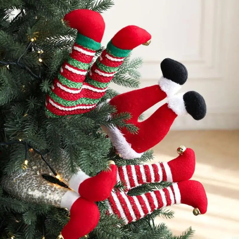 Festival Fabric Leg Ornament Holiday Party Floral Arrangement Garden