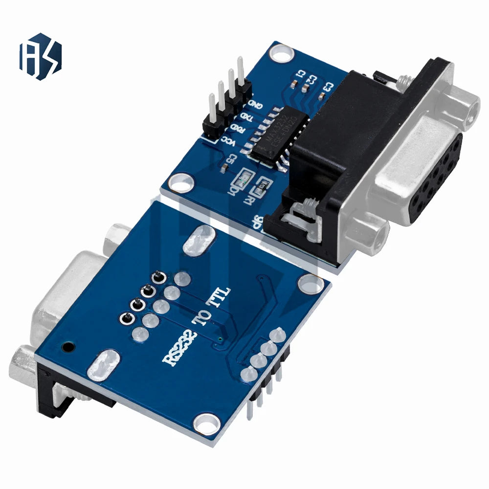 MAX3232 RS232 TTL Converter Module DB9 Interface Serial Port Adapter Zpaxo
