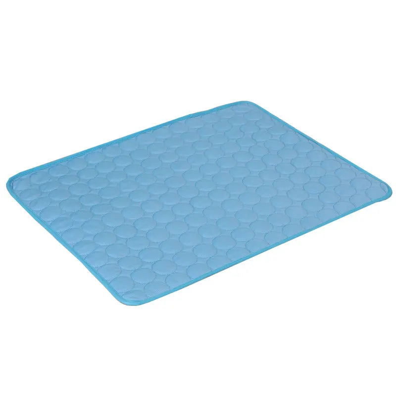Dog Cooling Mat Summer Pet Cold Bed Extra Large Small Big Dogs Zpaxo blue XS 40x30cm