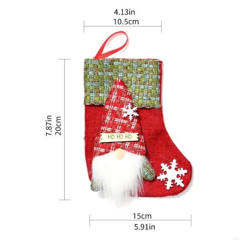 Christmas Tree Ornament Stockings Bag Socks