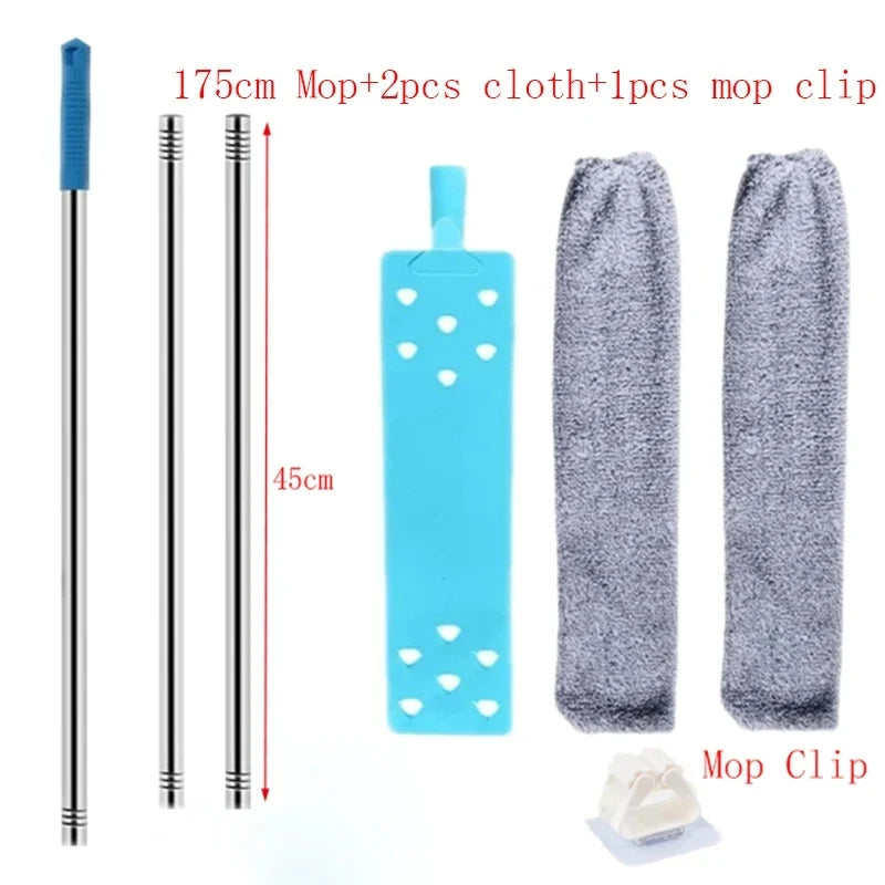 Telescopic Microfiber Duster Long Handle – Blinds & Home Cleaning Microfiber Duster Zpaxo HF-003