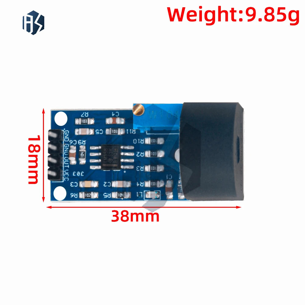 ZMCT103C 5A Precision Micro Current Transformer Module Single-Phase AC Current Sensor for Arduino Zpaxo
