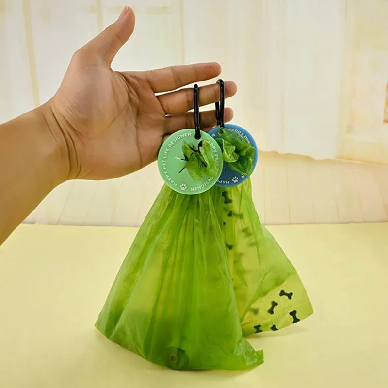 Dog Poop Bag Holder Waste Carabiner Clip Pet Dispenser Walking Zpaxo