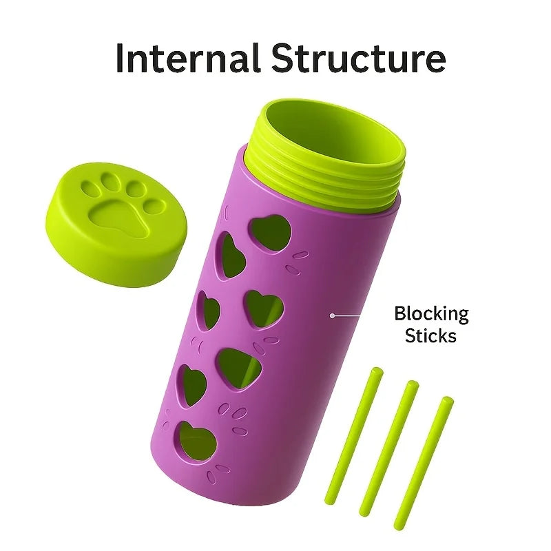 Detachable Pet Slow Feeder&supports Dispenser Durable Bite-resistant