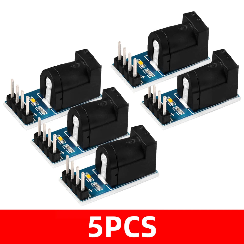 DC-005 DC Jack Socket Plug Power Supply Module Adapter Plate Board Zpaxo 5pcs