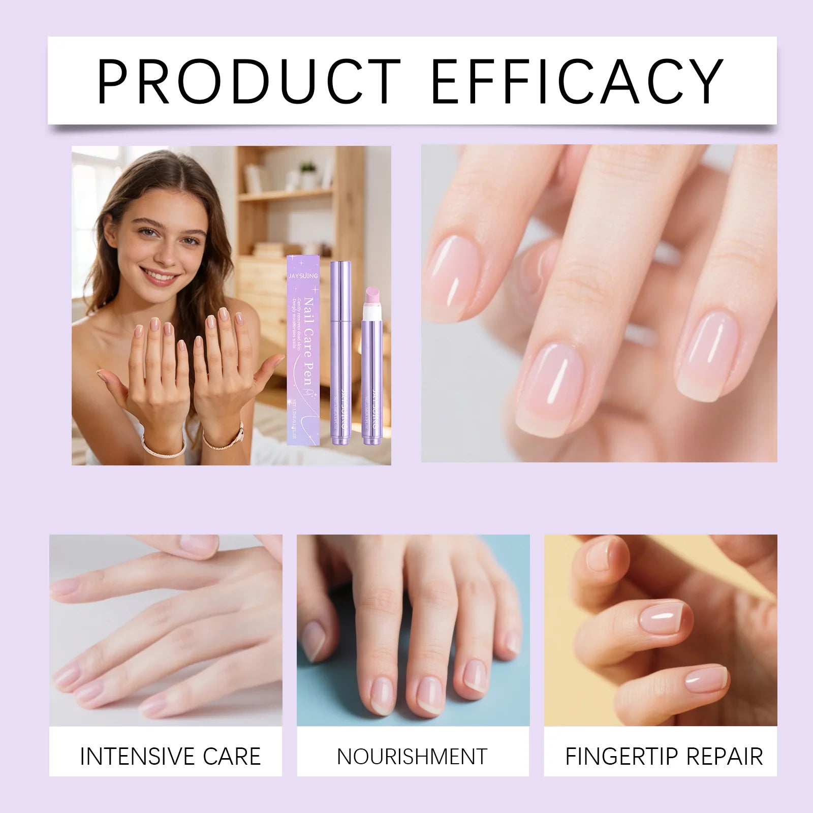 Sunflower Seed Oil Nail Cuticle Care Pen – Repair & Strengthen Nail Treatment Pen Zpaxo