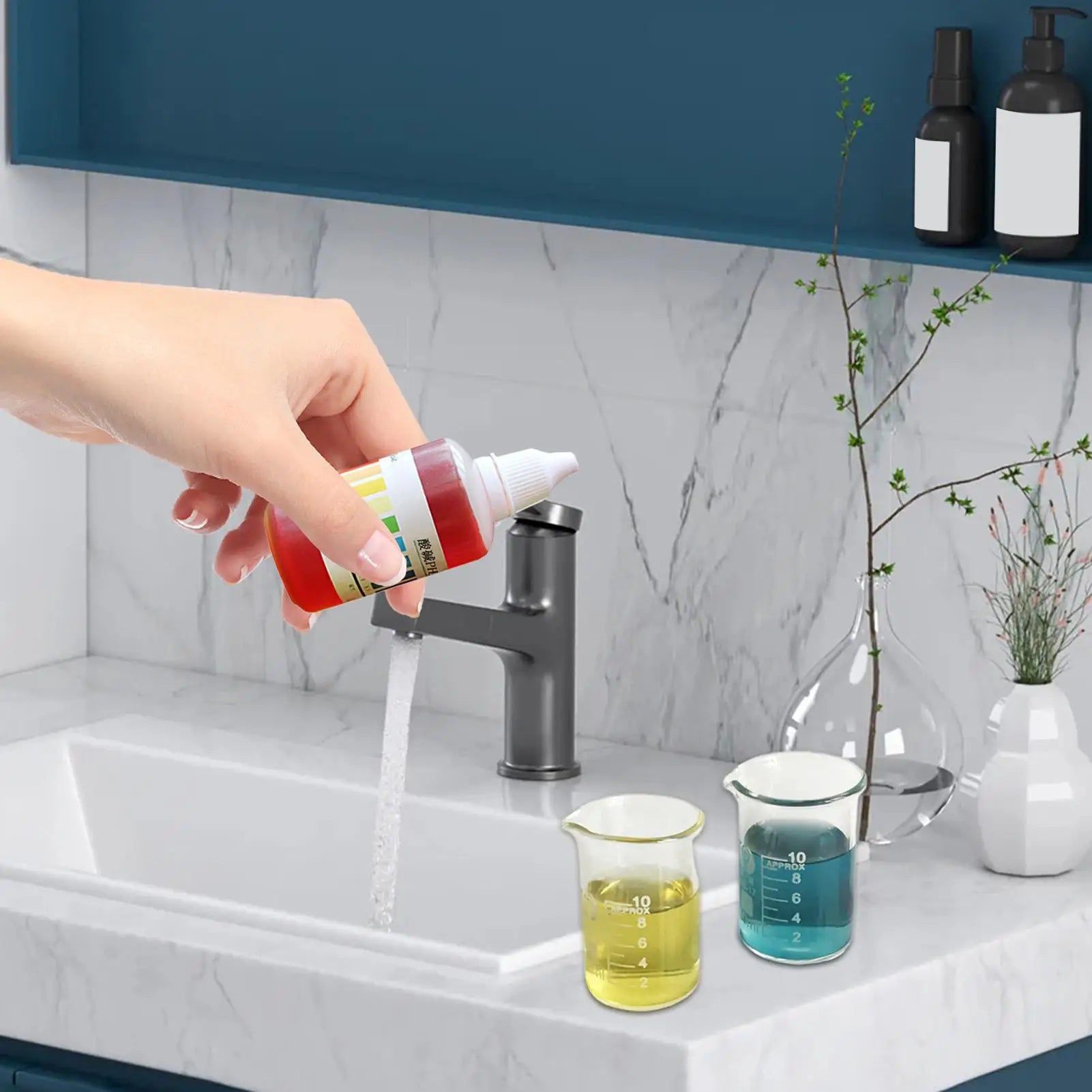 Ph Test Drop Accurate Water Tester Aquarium Freshwater Swimming Pool