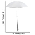 Umbrellas for Outdoor Plants Foldable Canopy Garden Umbrella Shade for Patio Balcony Outdoor Backyard Terrace Camping Picnic Zpaxo Beige CN