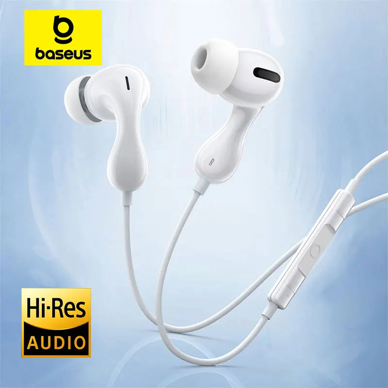 Baseus Encok CZ20 HZ20 In-ear Wired Earphone Hi-res Type-c Jack Mic