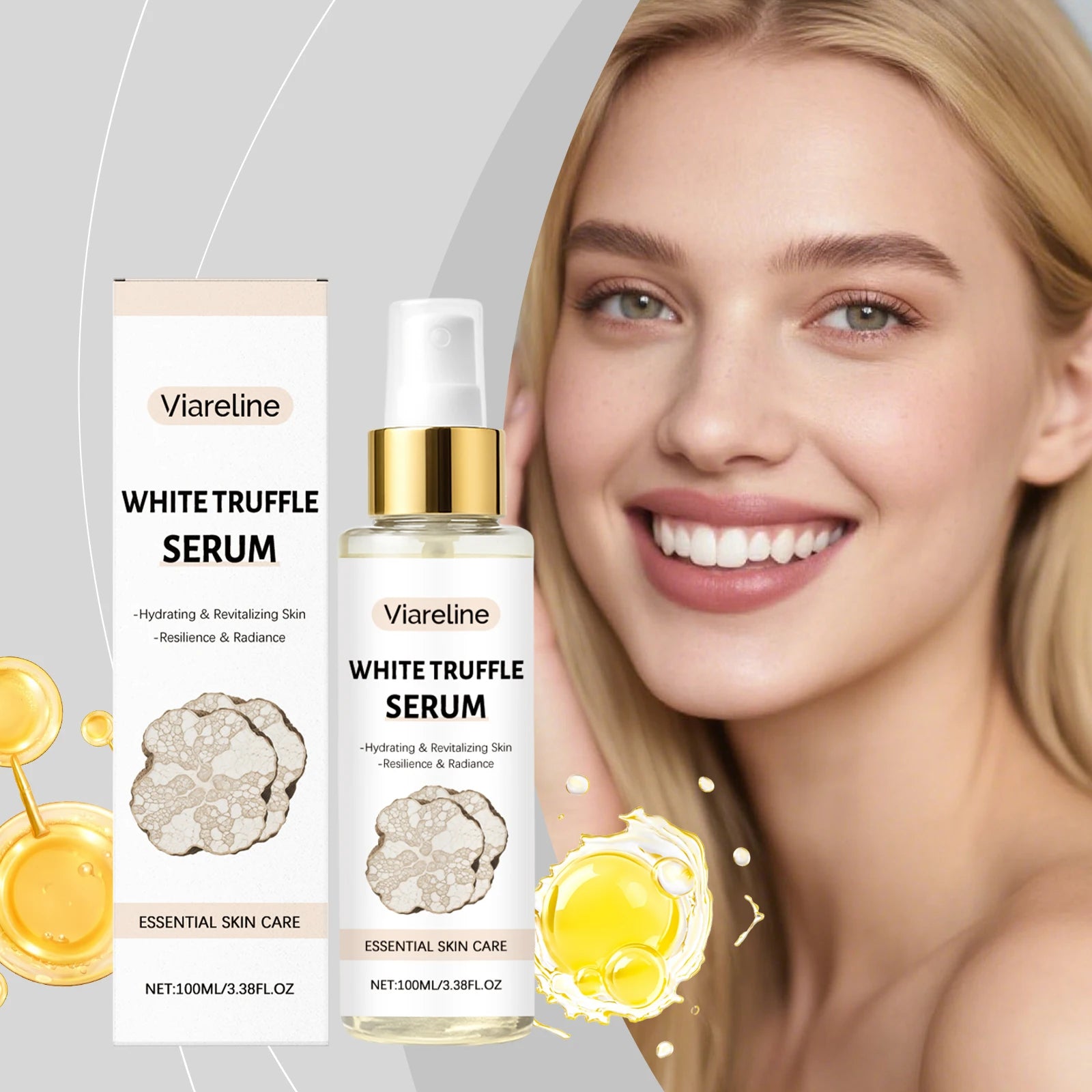 Viareline Face & Neck Fine Line Spray – Tighten & Hydrate Anti-Aging Face Spray Zpaxo