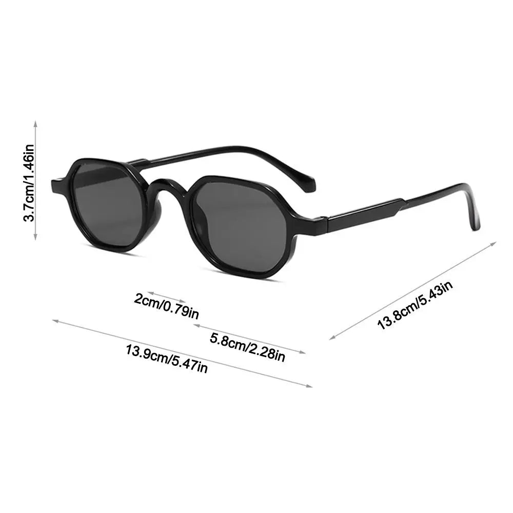 UV375 Protection Ocean Lens Sunglasses Square Shape Y2K Driving Sun Glasses Outdoor Sports Small Frame Sunglasses for Women Men Zpaxo