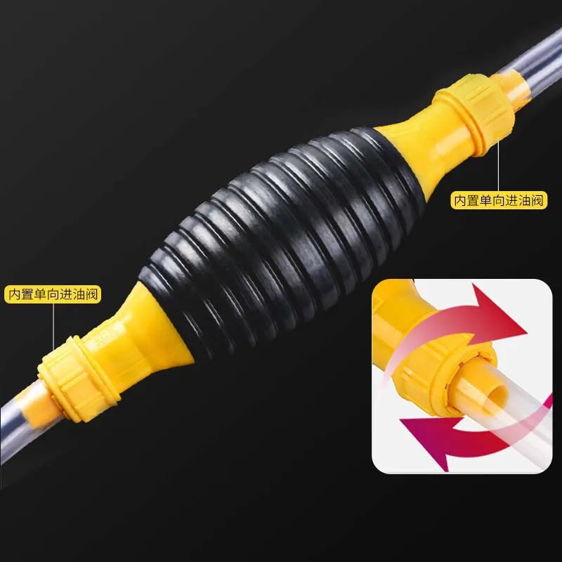 2M Manual Syphon Fuel Transfer Pump – Petrol, Diesel & Oil