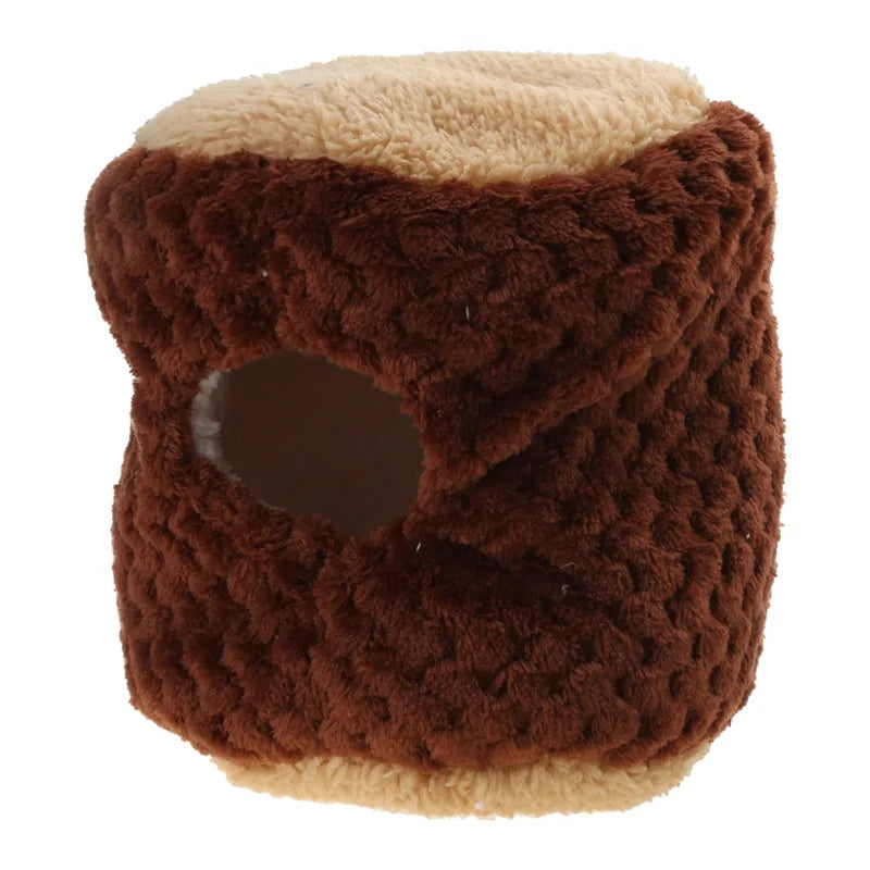 Hamster Hanging Hammock Warm Bed Plush House Hideout Cage Accessory