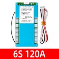 6S 22.2V Li-ion BMS for Ternary 18650 Cells: 80A/100A/120A Protection – Charging Safety, Balancing, Cable & Heat Sink Included Zpaxo 6S 120A BMS