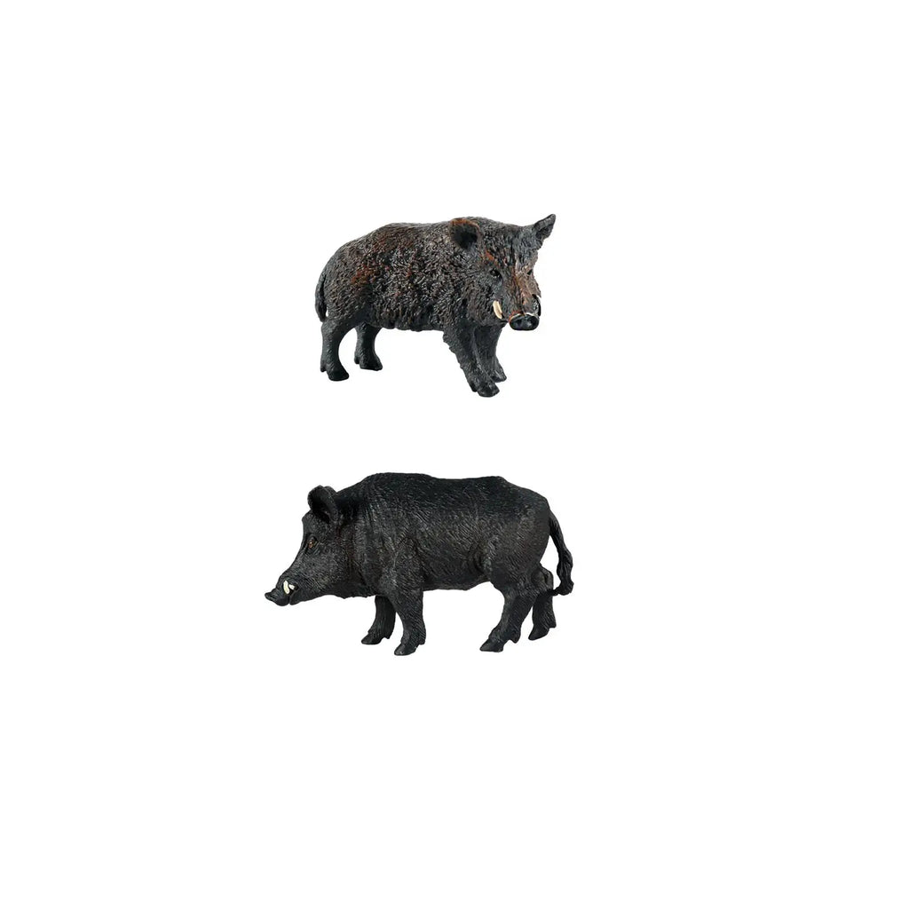 Wild Boar Ornament Lifelike Miniature Figurines DIY Crafts Garden Figurines for Tabletop Landscape Garden Bedroom Decoration Zpaxo