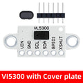 High-Accuracy VL5300 Laser Ranging Sensor (4m Range) – VL53L0X/VL53L1X Alternative with Protective Cover for Arduino Projects Zpaxo with Cover plate