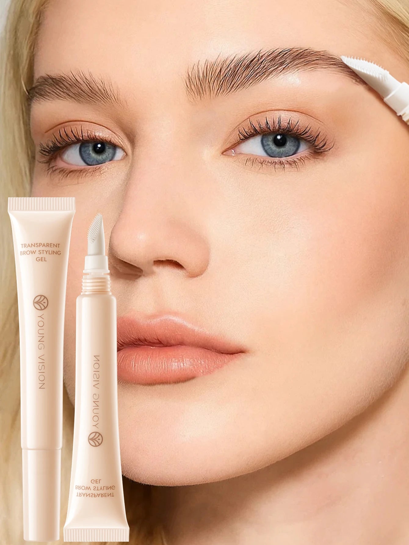 Clear Eyebrow Gel – Lightweight, non-flaky formula with micro comb applicator for even coverage, natural texture, and perfect br Zpaxo